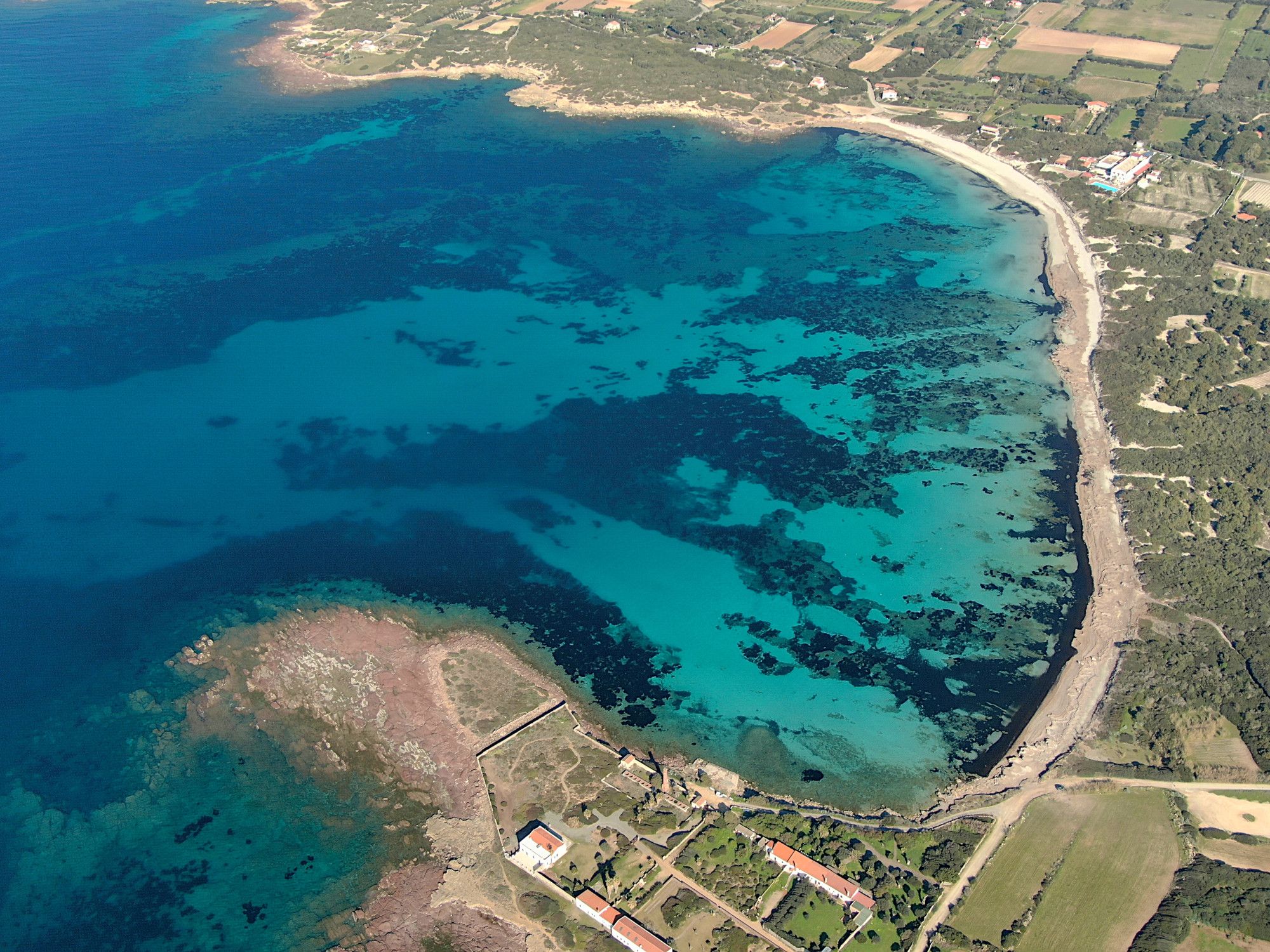 Sardinia beach: Tonnara di Sant'Antioco Spiaggia Grande - ISOLAMEA